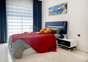 Квартира планировкой 2+1 в центре Алании