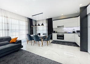 Квартира планировкой 2+1 в центре Алании