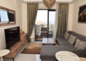 Квартира 1+1 в комплексе с отельной инфраструктурой в районе Махмутлар