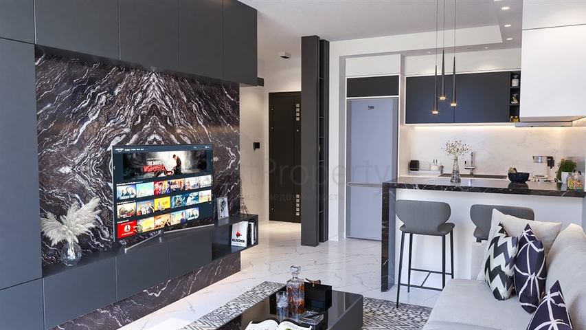 Квартиры 1+1 и 2+1 на стадии строительства в районе Авсаллар