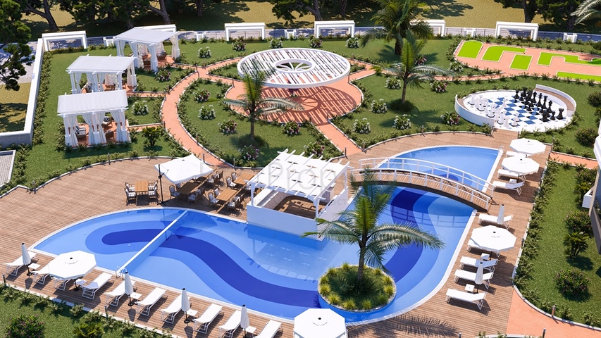 Квартиры 1+1 и 2+1 на стадии строительства в районе Авсаллар