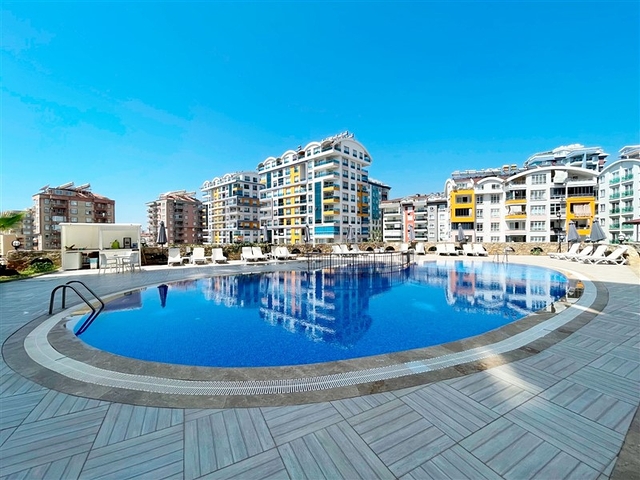 Квартира 2+1, с мебелью и техникой в районе Тосмур