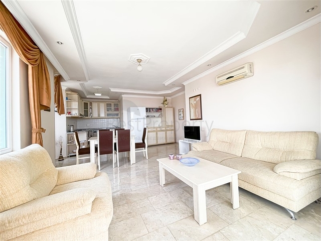 Квартира 2+1, с мебелью и техникой в районе Тосмур