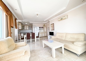 Квартира 2+1, с мебелью и техникой в районе Тосмур