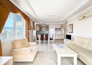 Квартира 2+1, с мебелью и техникой в районе Тосмур