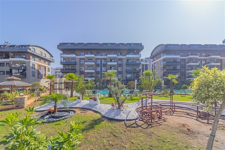 Меблированная квартира 1+1 в районе Оба