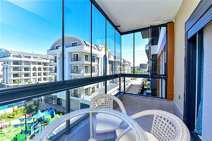 Меблированная квартира 1+1 в районе Оба