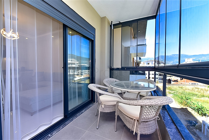 Меблированная квартира 1+1 в районе Оба