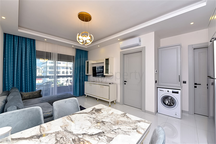 Меблированная квартира 1+1 в районе Оба