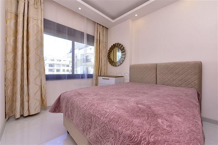 Меблированная квартира 1+1 в районе Оба