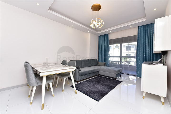 Меблированная квартира 1+1 в районе Оба