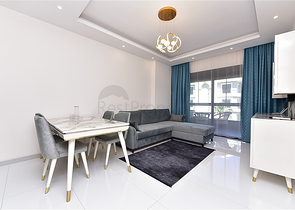 Меблированная квартира 1+1 в районе Оба