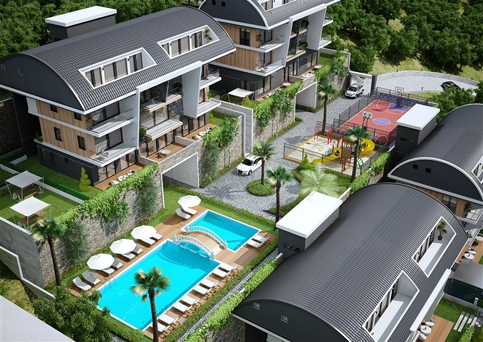 Инвестиционный проект класса люкс в центре Алании