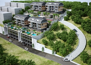 Инвестиционный проект класса люкс в центре Алании