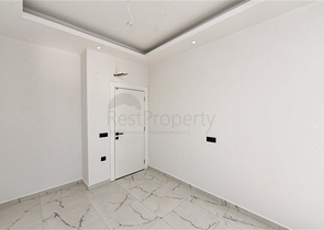 Квартира 1+1 в курортном районе Конаклы