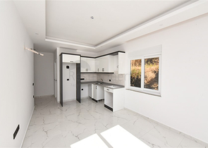 Квартира 1+1 в курортном районе Конаклы