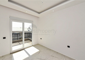 Квартира 1+1 в курортном районе Конаклы