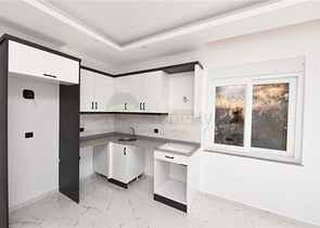 Квартира 1+1 в курортном районе Конаклы