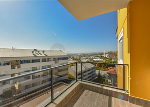 Квартира 1+1 в курортном районе Конаклы