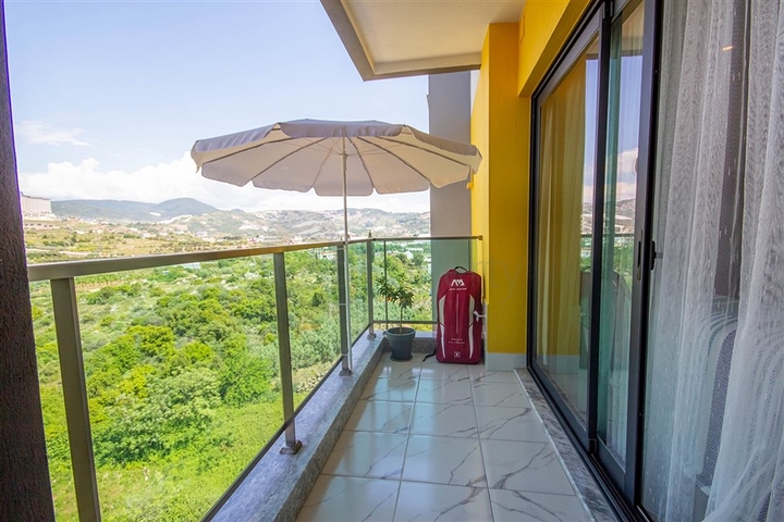 Уютная квартира 1+1 в 650м от моря в районе Махмутлар