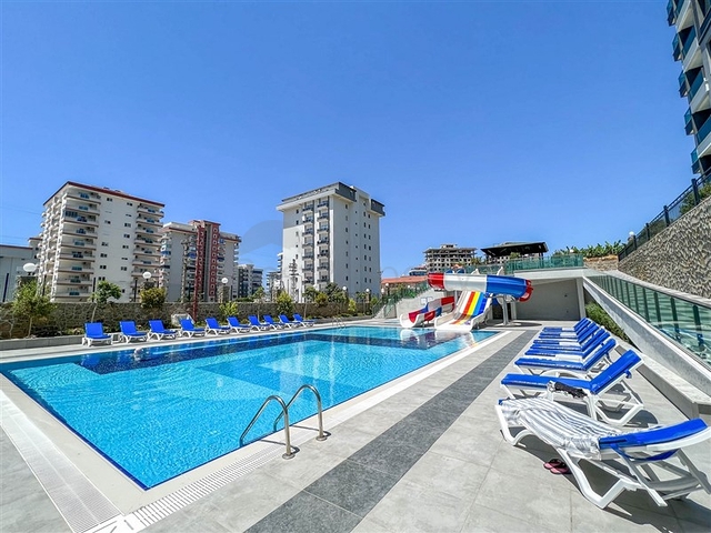 Уютная квартира 1+1 в 650м от моря в районе Махмутлар