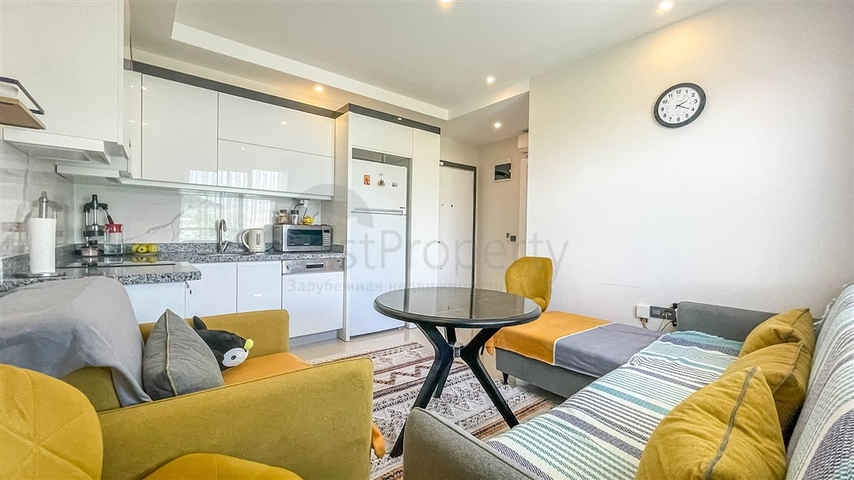 Уютная квартира 1+1 в 650м от моря в районе Махмутлар