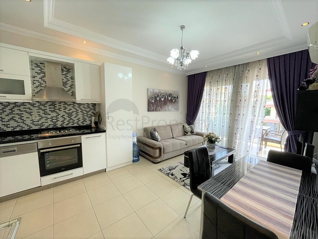 Квартира 1+1 в уютном комплексе в центре Алании. Квартира 1+1 в уютном комплексе в центре Алании.