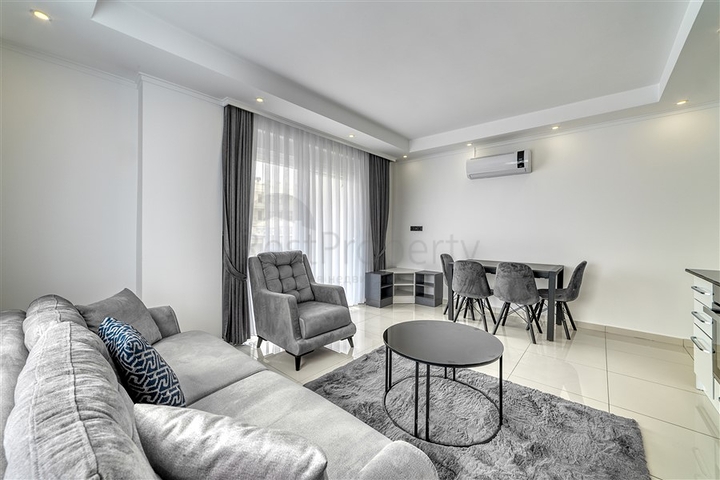 Квартира 2+1 с мебелью и техникой в районе Клеопатра