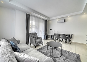 Квартира 2+1 с мебелью и техникой в районе Клеопатра