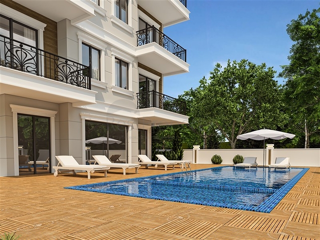 Пентхаус планировкой 2+1 в новом жилом комплексе в районе Демирташ