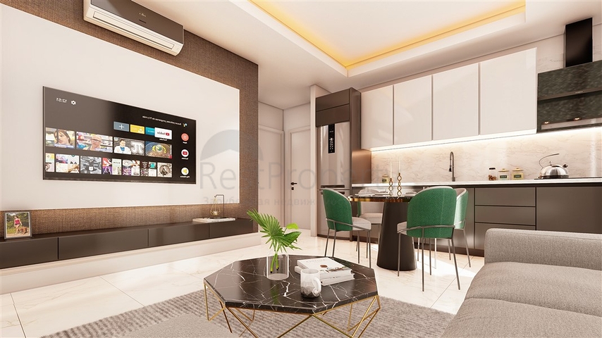 Новый проект в районе Оба с возможностью получения ВНЖ