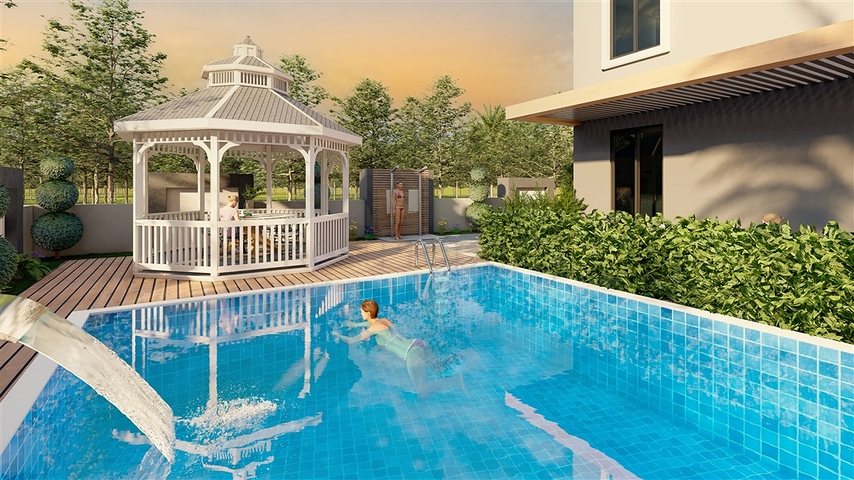 Новый проект в районе Оба с возможностью получения ВНЖ