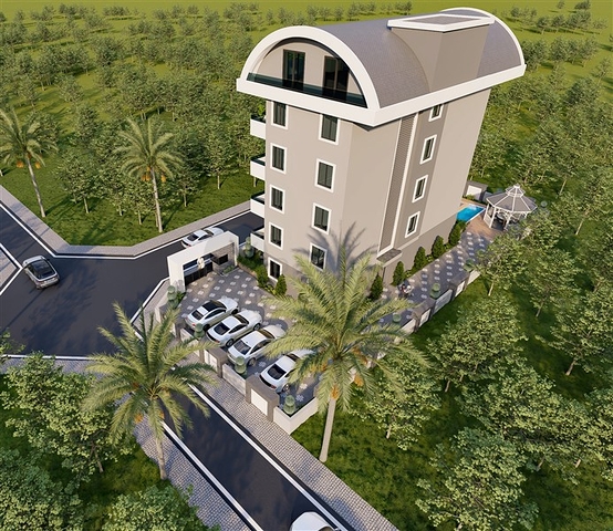 Новый проект в районе Оба с возможностью получения ВНЖ