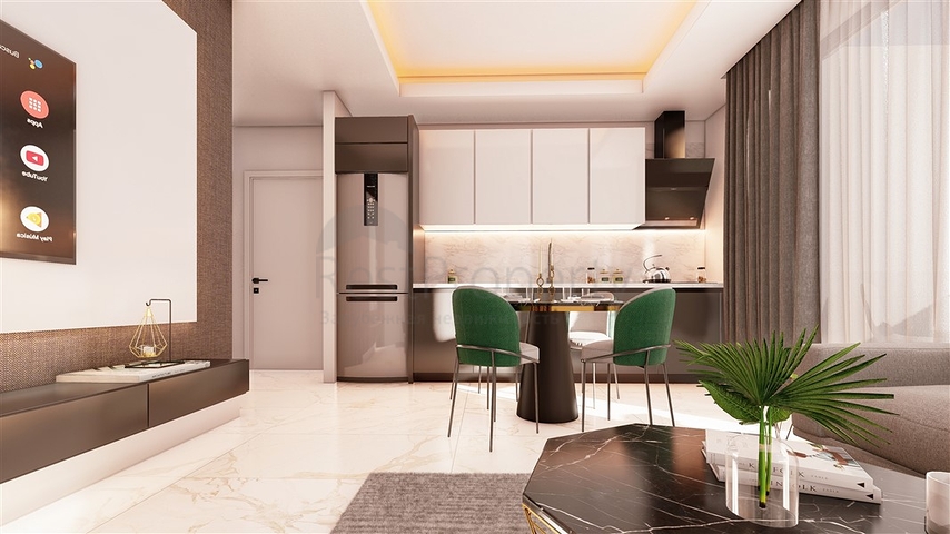 Новый проект в районе Оба с возможностью получения ВНЖ