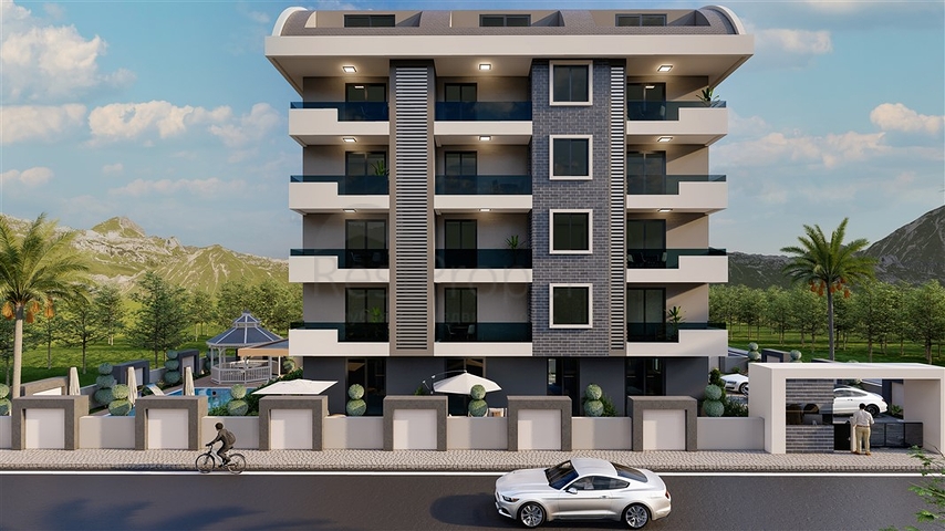 Новый проект в районе Оба с возможностью получения ВНЖ