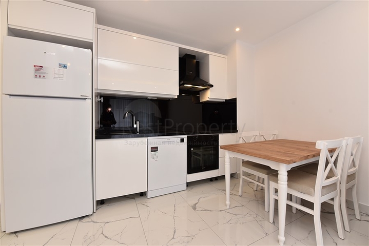 Новая квартира 1+1 в центре Алании