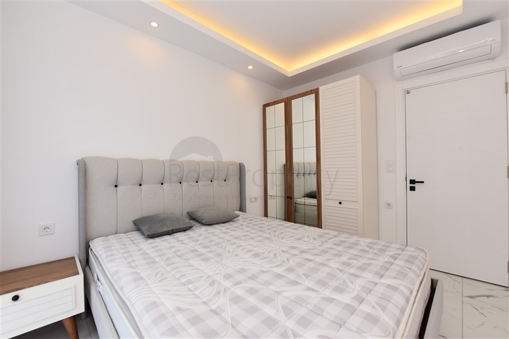 Новая квартира 1+1 в центре Алании