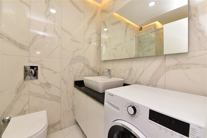 Новая квартира 1+1 в центре Алании