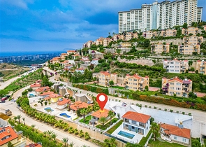 Вилла с потрясающим видом в районе Каргыджак