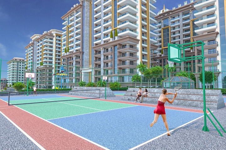 Квартира 4+1 в самом масштабном проекте Махмутлара