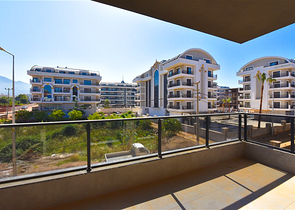 Апартаменты 3+1 в новом комплексе в районе Оба