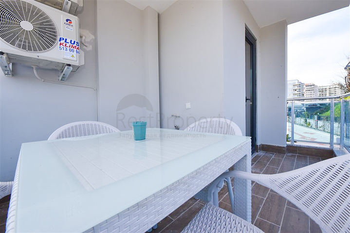 Квартира 1+1 с мебелью и техникой, в районе Махмутлар