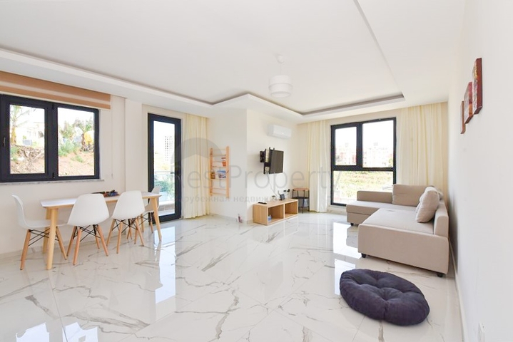 Квартира 1+1 с мебелью и техникой, в районе Махмутлар