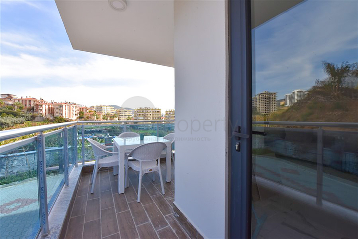 Квартира 1+1 с мебелью и техникой, в районе Махмутлар