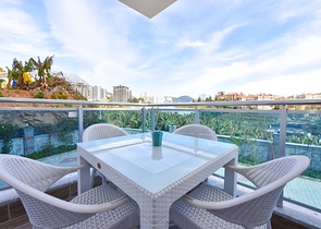 Квартира 1+1 с мебелью и техникой, в районе Махмутлар