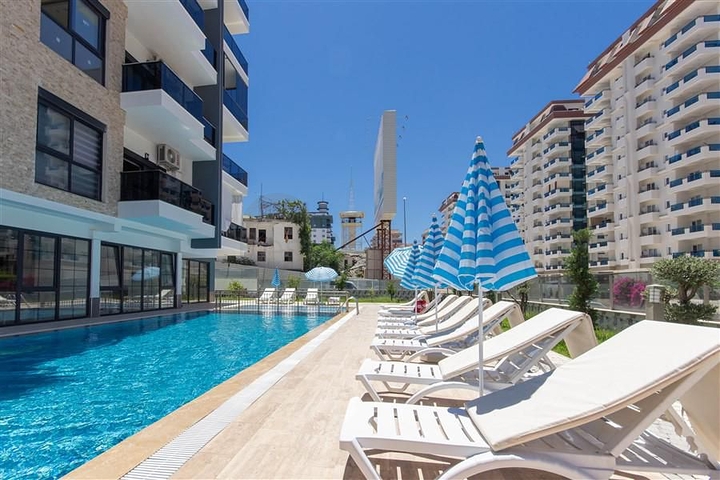 Пентхаус 2+1 в самом центре Махмутлара