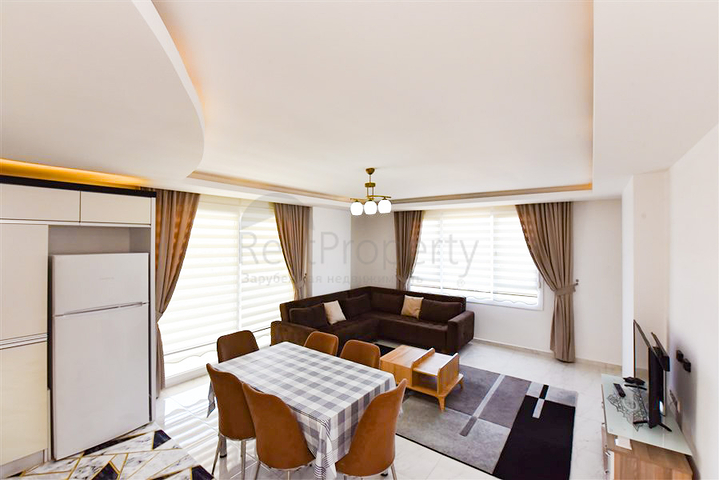 Меблированная квартира планировкой 2+1 в районе Махмутлар