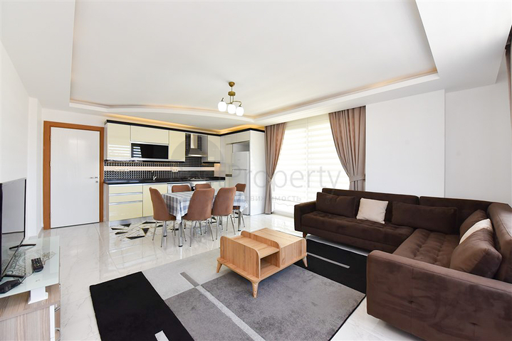 Меблированная квартира планировкой 2+1 в районе Махмутлар