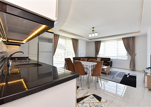 Меблированная квартира планировкой 2+1 в районе Махмутлар