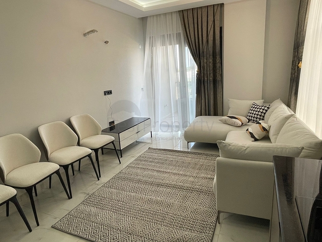 Меблированная квартира планировкой 1+1 в районе Оба